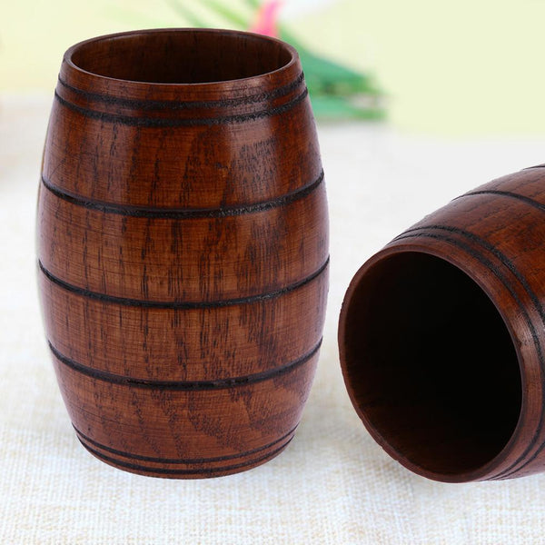 Wooden Cup Natural Classical Handcrafted