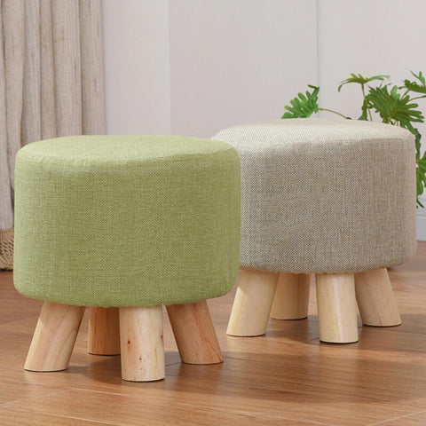 Ottoman Fabrics Round Stool