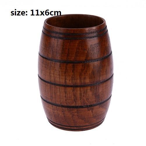 Wooden Cup Natural Classical Handcrafted