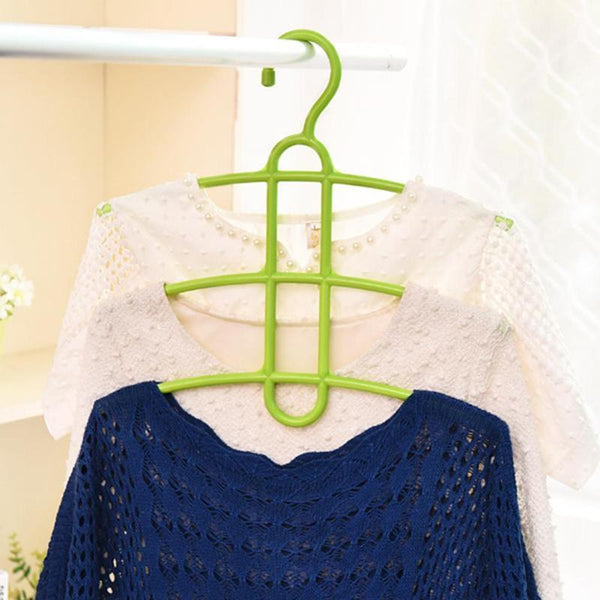 Coat Hanger Rack Multi-layer Fishbone