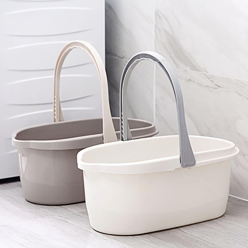 Simple Rectangular Mop Cleaning Bucket