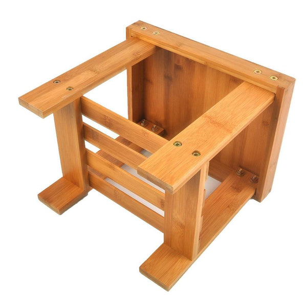 Solid Wood Shoe Bench Stool