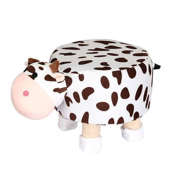 Solid Wood Animal Small Stool