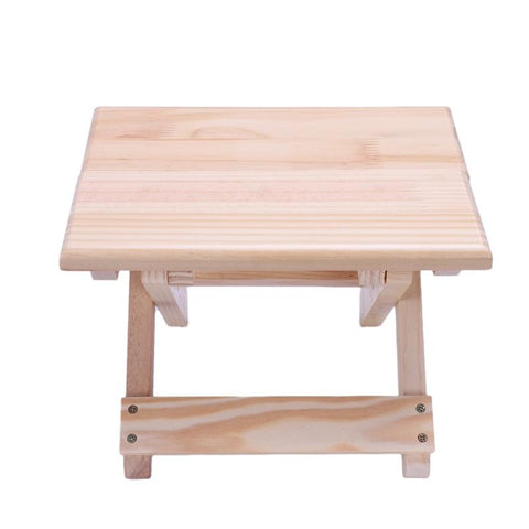 Simple Wooden Folding Stool