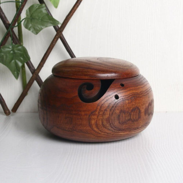 Wooden Yarn Bowl