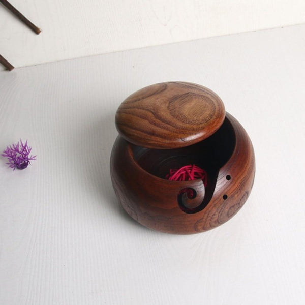 Wooden Yarn Bowl