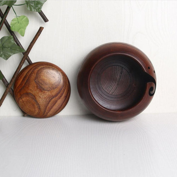 Wooden Yarn Bowl