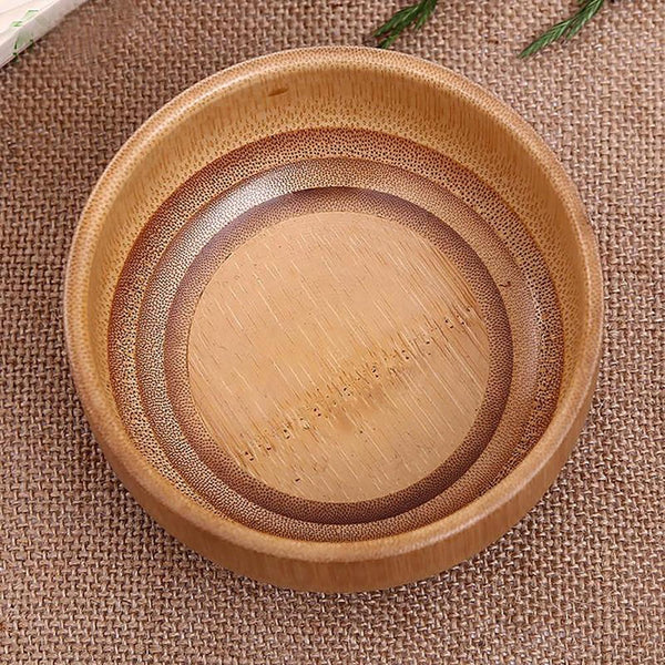 1pc Creative wooden Bamboo Bowl