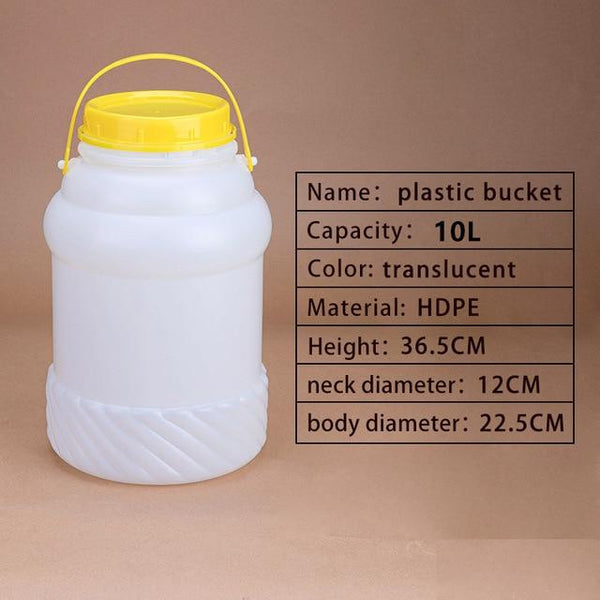 4L,5L,10L Translucent Plastic Bucket