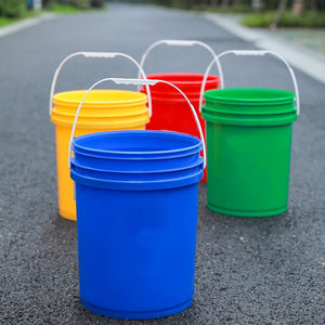 4 Piece Plastic Bucket With Plastic