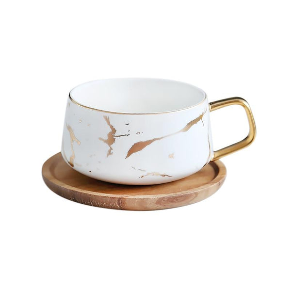 300ml Luxury matte wooden cups